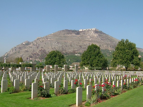 Commonwealth cemetery at Cassino